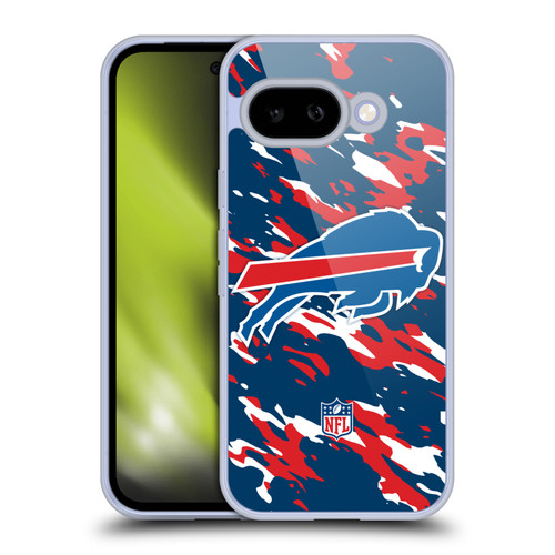 NFL Buffalo Bills Logo Camou Soft Gel Case for Google Pixel 9A