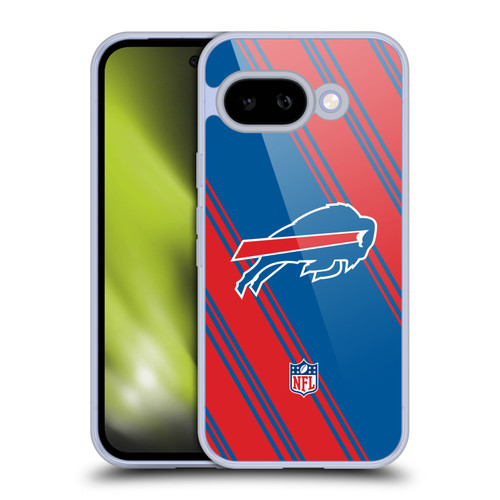 NFL Buffalo Bills Artwork Stripes Soft Gel Case for Google Pixel 9A