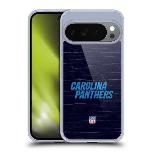 NFL Carolina Panthers Logo Distressed Look Soft Gel Case for Google Pixel 10