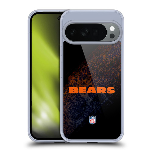 NFL Chicago Bears Logo Blur Soft Gel Case for Google Pixel 10