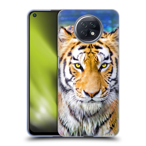 Aimee Stewart Animals Tiger and Lily Soft Gel Case for Xiaomi Redmi Note 9T 5G
