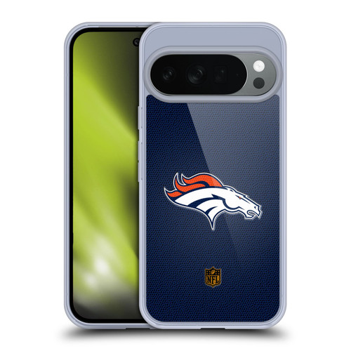 NFL Denver Broncos Logo Football Soft Gel Case for Google Pixel 10