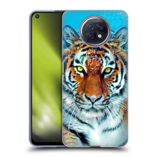 Aimee Stewart Animals Yellow Tiger Soft Gel Case for Xiaomi Redmi Note 9T 5G