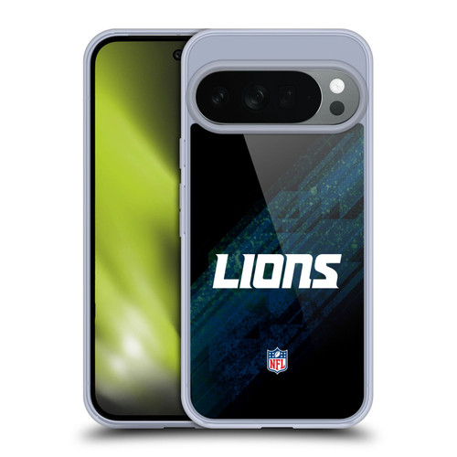 NFL Detroit Lions Logo Blur Soft Gel Case for Google Pixel 10