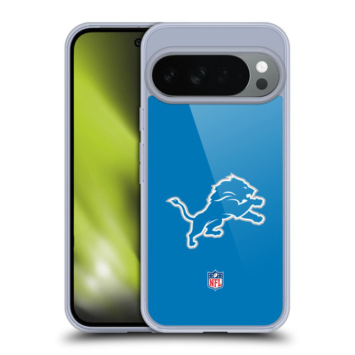 NFL Detroit Lions Logo Plain Soft Gel Case for Google Pixel 10