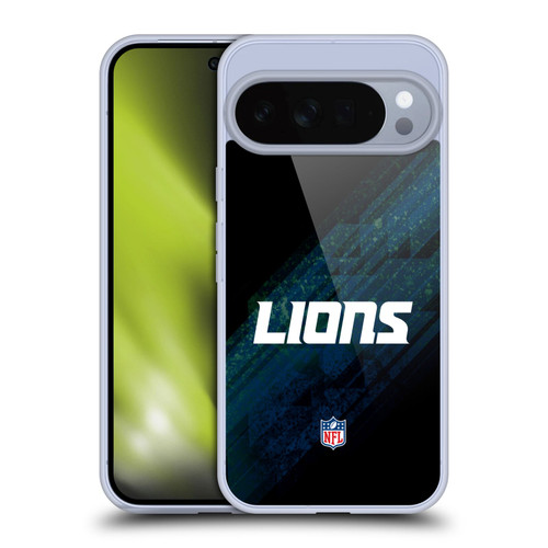 NFL Detroit Lions Logo Blur Soft Gel Case for Google Pixel 10 Pro XL