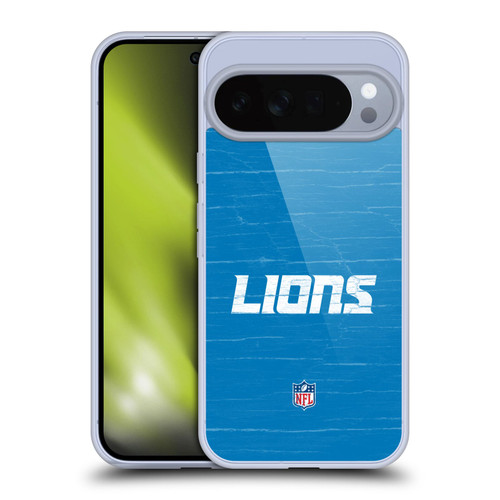 NFL Detroit Lions Logo Distressed Look Soft Gel Case for Google Pixel 10 Pro XL