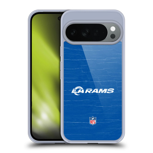 NFL Los Angeles Rams Logo Distressed Look Soft Gel Case for Google Pixel 10