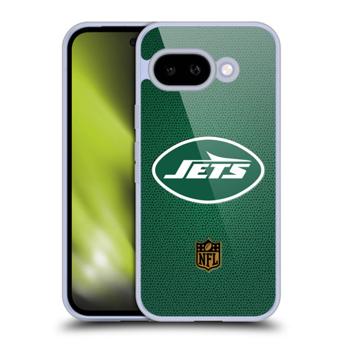 NFL New York Jets Logo Football Soft Gel Case for Google Pixel 9A
