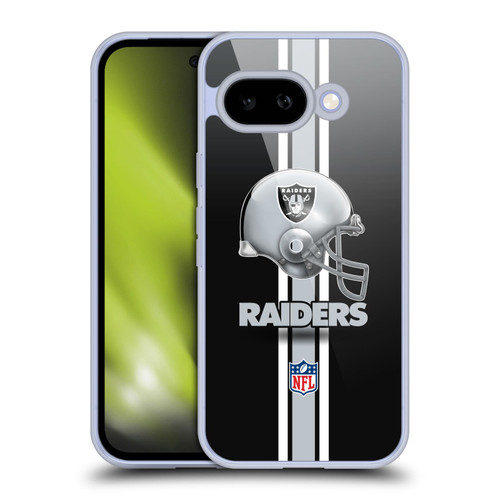 NFL Las Vegas Raiders Logo Helmet Soft Gel Case for Google Pixel 9A