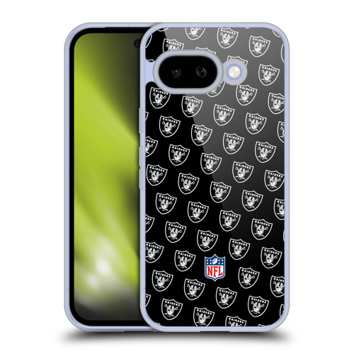 NFL Las Vegas Raiders Artwork Patterns Soft Gel Case for Google Pixel 9A