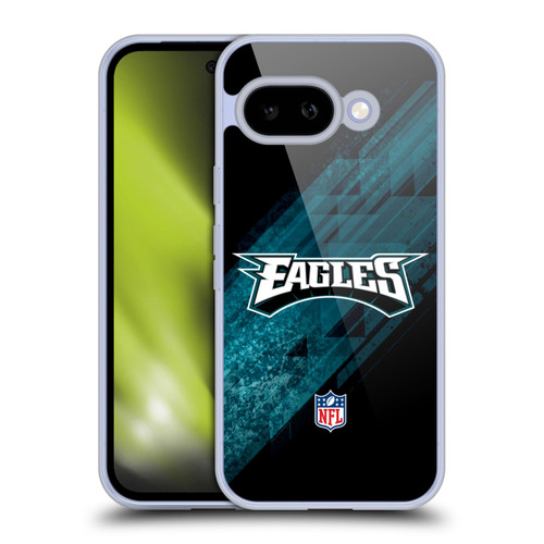 NFL Philadelphia Eagles Logo Blur Soft Gel Case for Google Pixel 9A