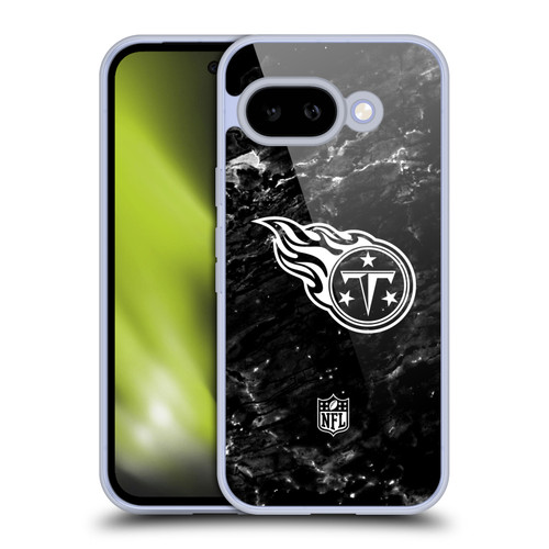 NFL Tennessee Titans Artwork Marble Soft Gel Case for Google Pixel 9A