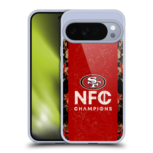 NFL 2024 Division Champions NFC Champ 49ers Soft Gel Case for Google Pixel 10 Pro XL