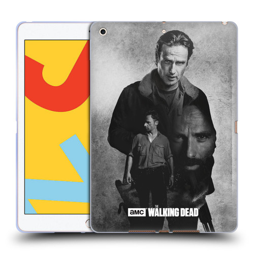 AMC The Walking Dead Double Exposure Rick Soft Gel Case for Apple iPad 10.2 2019/2020/2021