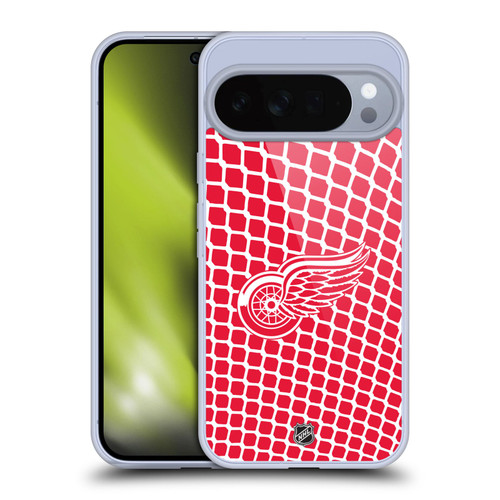 NHL Detroit Red Wings Net Pattern Soft Gel Case for Google Pixel 10 Pro XL
