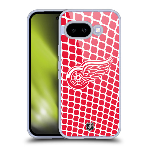 NHL Detroit Red Wings Net Pattern Soft Gel Case for Google Pixel 9A