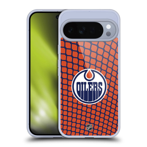 NHL Edmonton Oilers Net Pattern Soft Gel Case for Google Pixel 10 Pro XL