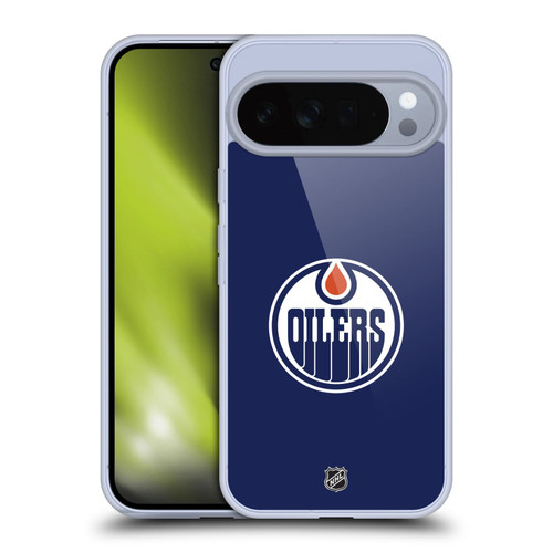NHL Edmonton Oilers Plain Soft Gel Case for Google Pixel 10 Pro XL