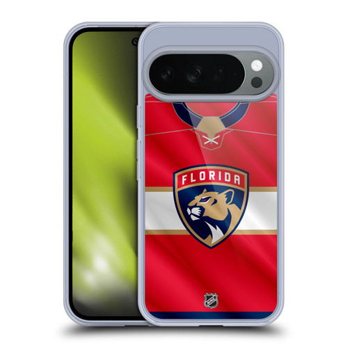 NHL Florida Panthers Jersey Soft Gel Case for Google Pixel 10