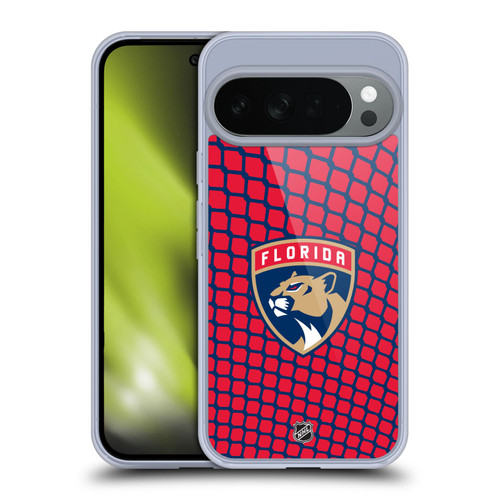 NHL Florida Panthers Net Pattern Soft Gel Case for Google Pixel 10