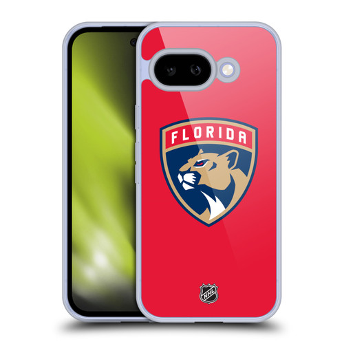NHL Florida Panthers Plain Soft Gel Case for Google Pixel 9A