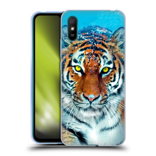 Aimee Stewart Animals Yellow Tiger Soft Gel Case for Xiaomi Redmi 9A / Redmi 9AT