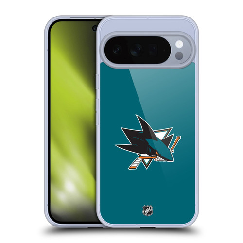 NHL San Jose Sharks Plain Soft Gel Case for Google Pixel 10 Pro XL