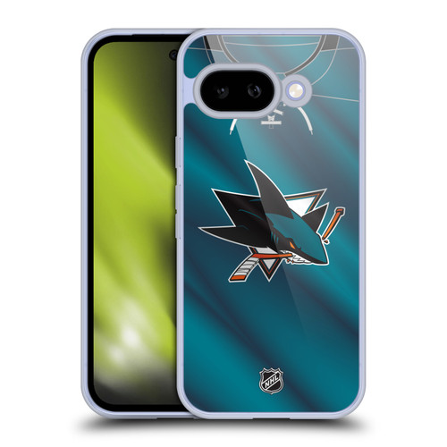 NHL San Jose Sharks Jersey Soft Gel Case for Google Pixel 9A