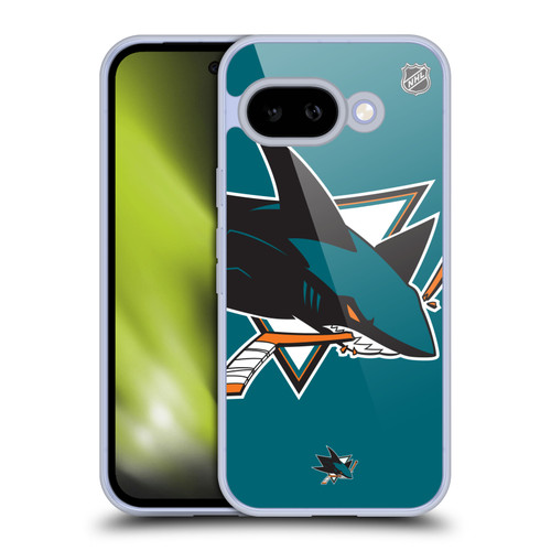 NHL San Jose Sharks Oversized Soft Gel Case for Google Pixel 9A