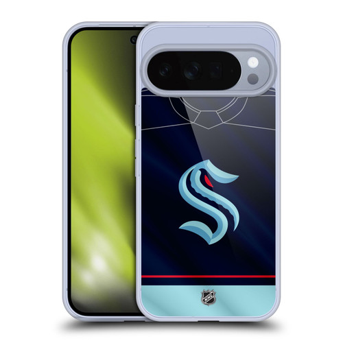 NHL Seattle Kraken Jersey Soft Gel Case for Google Pixel 10 Pro XL