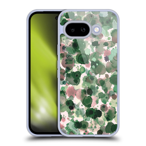 Ninola Pattern Abstract Green Moss Soft Gel Case for Google Pixel 9A