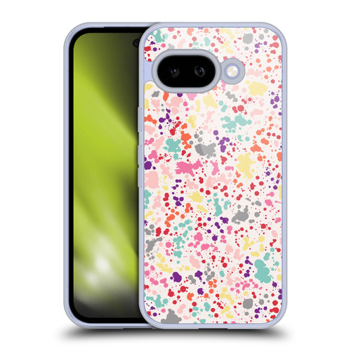 Ninola Patterns Colourful Splatter Drops Soft Gel Case for Google Pixel 9A