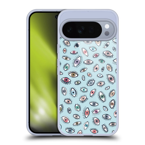Ninola Patterns 4 Eyes Blue Soft Gel Case for Google Pixel 10 Pro XL