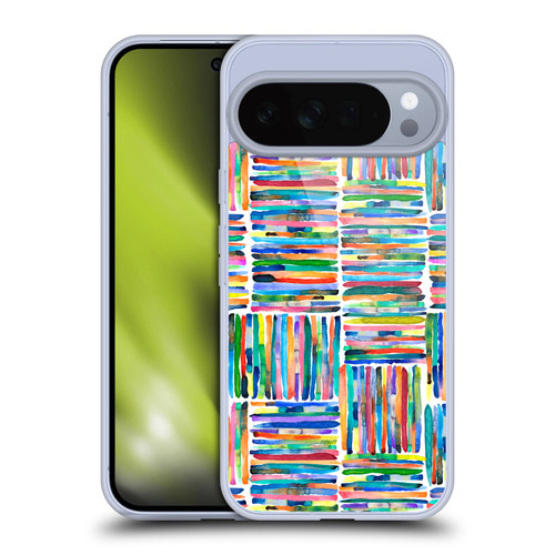 Ninola Patterns 4 Handpainted Stripes Multi Soft Gel Case for Google Pixel 10 Pro XL