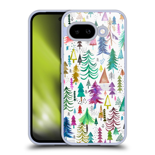 Ninola Patterns 4 Colourful Pines Soft Gel Case for Google Pixel 9A