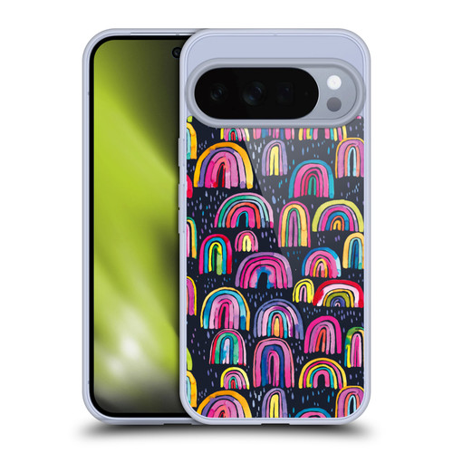 Ninola Summer Patterns Rainbows Navy Soft Gel Case for Google Pixel 10 Pro XL