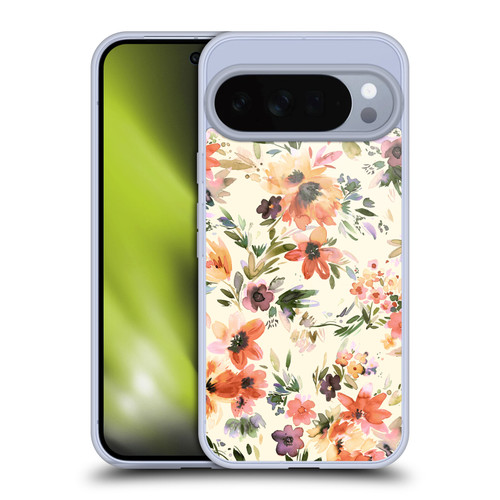Ninola Spring Floral Painterly Flowers Soft Gel Case for Google Pixel 10 Pro XL