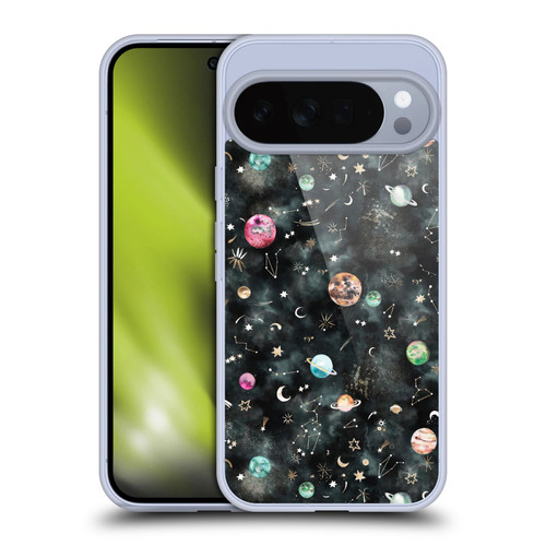 Ninola Watercolor Patterns Space Galaxy Planets Soft Gel Case for Google Pixel 10 Pro XL