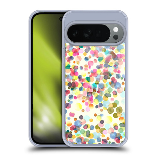 Ninola Watercolor Prints Dots Soft Gel Case for Google Pixel 10