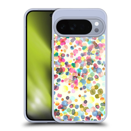 Ninola Watercolor Prints Dots Soft Gel Case for Google Pixel 10 Pro XL
