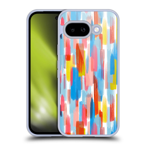 Ninola Watercolor Prints Colour Line Strokes Soft Gel Case for Google Pixel 9A