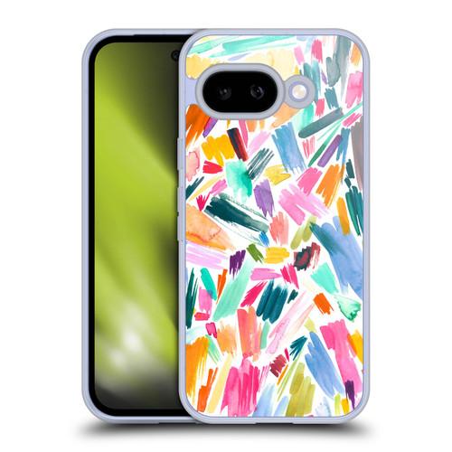 Ninola Watercolor Prints Scribble Soft Gel Case for Google Pixel 9A
