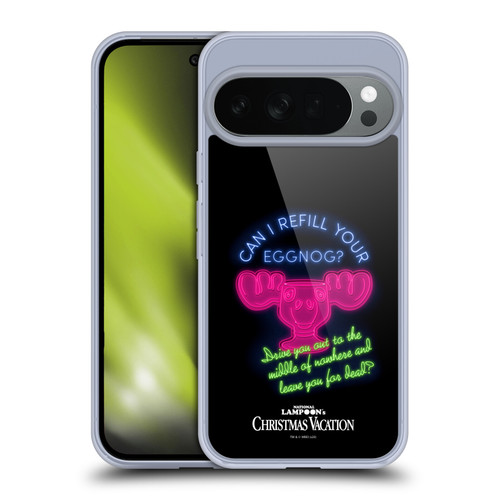 National Lampoon's Christmas Vacation Graphics Eggnog Quote Soft Gel Case for Google Pixel 10