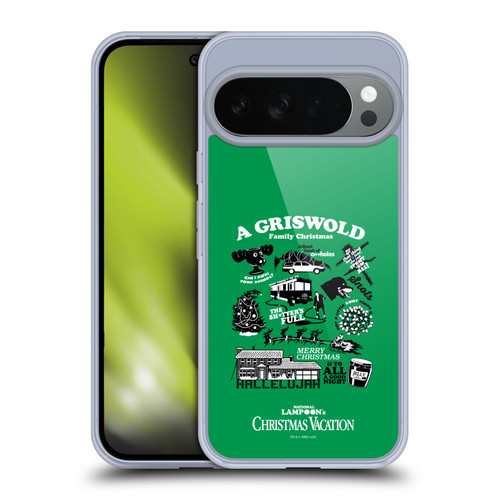 National Lampoon's Christmas Vacation Graphics Griswold Family Soft Gel Case for Google Pixel 10
