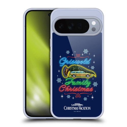 National Lampoon's Christmas Vacation Graphics Neon Lights Soft Gel Case for Google Pixel 10 Pro XL
