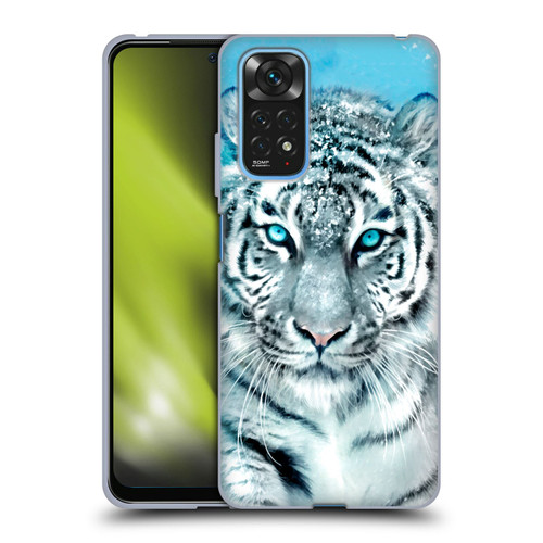Aimee Stewart Animals White Tiger Soft Gel Case for Xiaomi Redmi Note 11 / Redmi Note 11S
