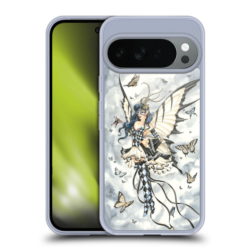 Nene Thomas Fairies Symphony In Black And White Soft Gel Case for Google Pixel 10