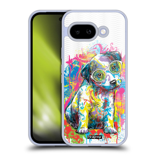 P.D. Moreno Drip Art Cats And Dogs Dog Pose Soft Gel Case for Google Pixel 9A