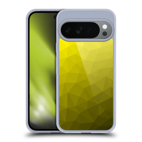 PLdesign Geometric Patterns Yellow Gradient Mesh Soft Gel Case for Google Pixel 10